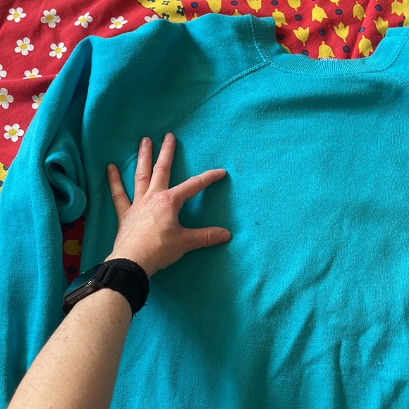 Vintage metal wolf growl tultex medium sweatshirt - Picture 5 of 5